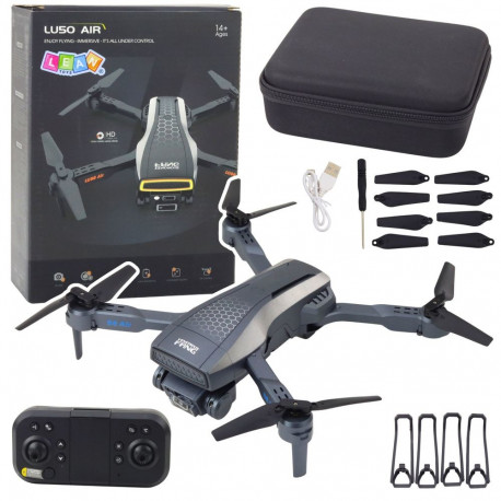 Dron LU50 Air kahe kaameraga HD MV video LED-tuled rakendus
