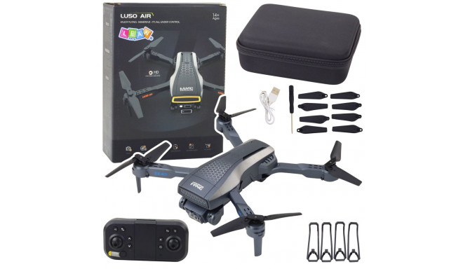 Dron LU50 Air kahe kaameraga HD MV video LED-tuled rakendus