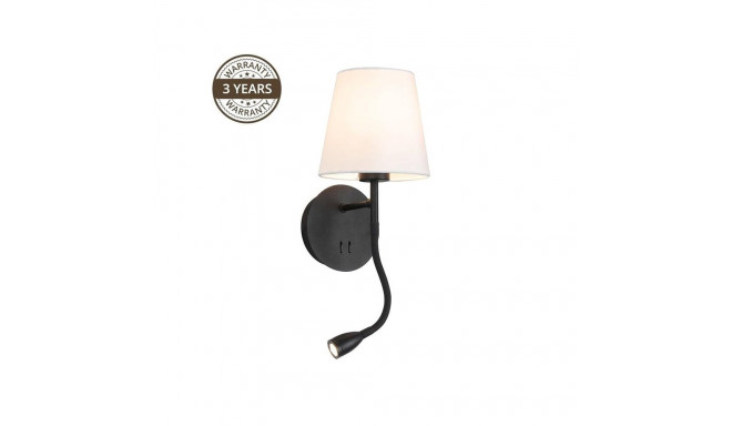WALL LAMP RAMZI 18237-BK 60W E27 3W LED