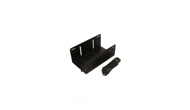 Techly ICA-CS 62 CPU holder Desk-mounted CPU holder Black