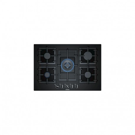 Siemens EP7A6QB90 hob Black Built-in Gas 5 zone(s)