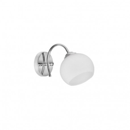Activejet Classic single wall lamp - IRMA nickel E27 for the living room
