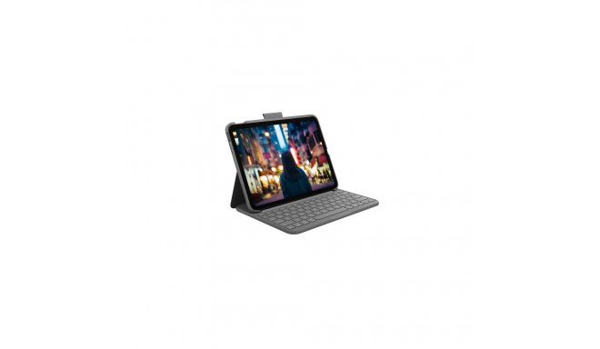 Logitech 920-011423 mobile device keyboard QWERTZ German Bluetooth Grey