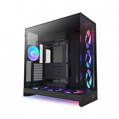 PC CASE NZXT H9 FLOW RGB+ (2025) MIDI TOWER WINDOW BLACK