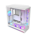 PC CASE NZXT H9 FLOW RGB+ (2025) MIDI TOWER WINDOW WHITE