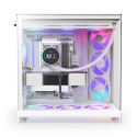 PC CASE NZXT H9 FLOW RGB (2025) MIDI TOWER WINDOW WHITE