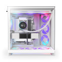 PC CASE NZXT H9 FLOW RGB (2025) MIDI TOWER WINDOW WHITE