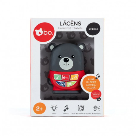 bo. Musical toy "Baby Bear" (In Latvian lang.)