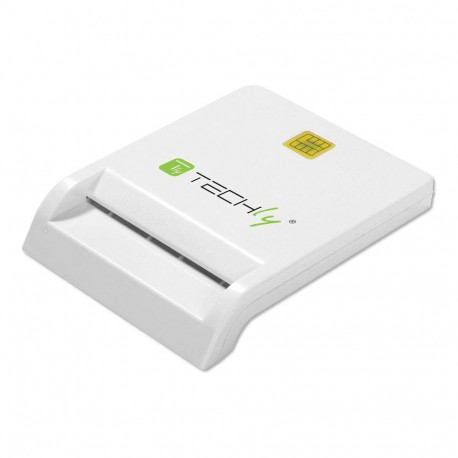 Techly Compact USB 2.0 Smart Card Reader (029150)
