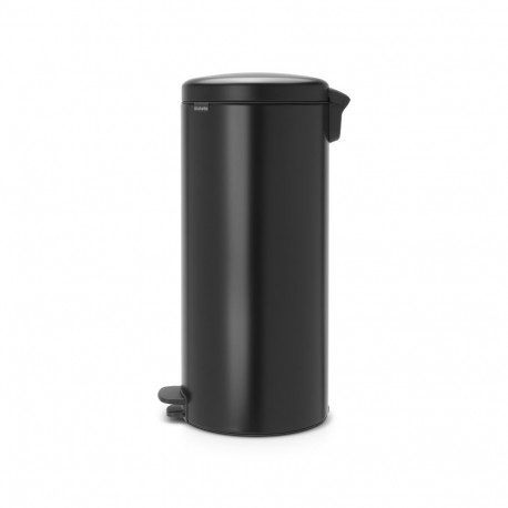 BRABANTIA waste bin with pedal NewIcon 30 l Matt Black 114540
