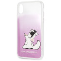 Karl Lagerfeld KLHCI61CFNRCPI iPhone Xr kõvakate roosa Choupette Fun