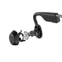 Shokz OpenMove Bone Conduction Headphones, Slate Grey