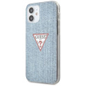Guess GUHCP12SPCUJULLB iPhone 12 mini 5.4" helesinine kõvakate Jeans Collection