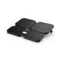 Deepcool | Multicore x6 | Notebook cooler up to 15.6" | Black | 380X295X24mm mm | 900g g