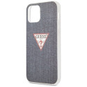 Guess GUHCP12LPCUJULDB iPhone 12 Pro Max 6.7" tumesinine kõvakaaneline ümbris Jeans Collection