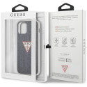 Guess GUHCP12LPCUJULDB iPhone 12 Pro Max 6.7" tumesinine kõvakaaneline ümbris Jeans Collection