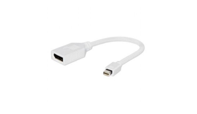 I/O ADAPTER MINI-DP TO DP/A-MDPM-DPF-001-W GEMBIRD