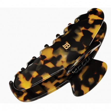 BALMAIN HAIR juukseklamber krabi kilpkonn L / Pince à cheveux Tortoise Shell L