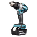 Makita DDF489RTJ akukruvikeeraja/impulsskeevitaja 1800 p/min must, sinine, teras