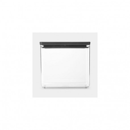 Brabantia Tasty+ Rectangular Canister 3.5 L Grey, Transparent 1 pc(s)