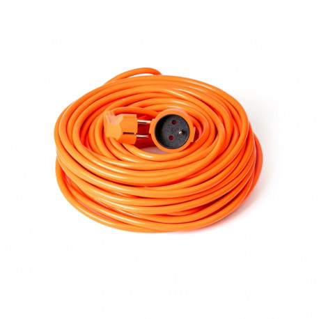 OMEGA 1-SOCKET EXTENSION CORD 30M 16A FRENCH PLUG [46089]
