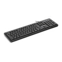 KEYBOARD US OMEGA OK-07 WIRED BLACK i