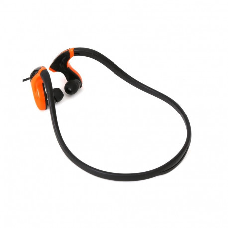 FREESTYLE IN-EAR EARPHONES + MIC SPORT FH1019 BLACK + ORANGE [42444]