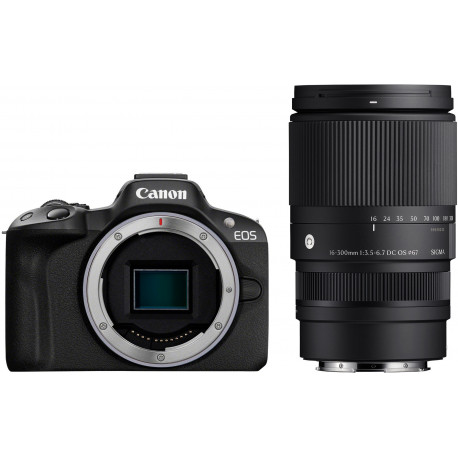 Canon EOS R50 + Sigma 16-300mm
