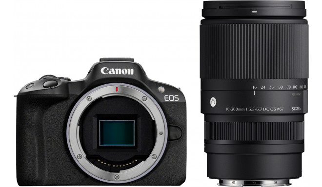 Canon EOS R50 + Sigma 16-300mm