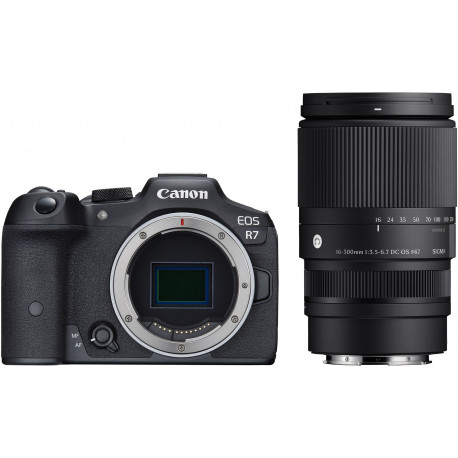 Canon EOS R7 + Sigma 16-300mm