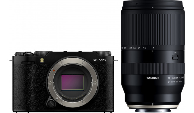 Fujifilm X-M5 + Tamron 18-300mm, must