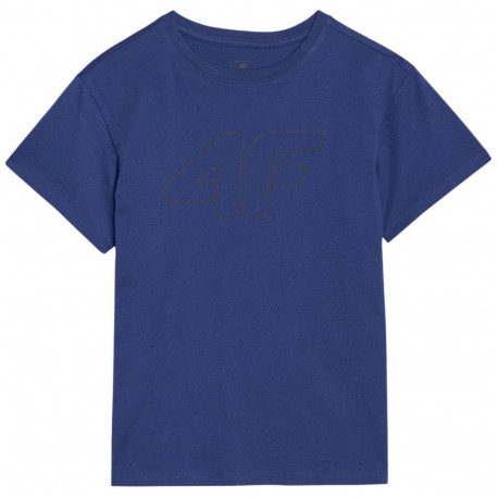 Koszulka dla chłopca 4F M2325 kobalt 4FJWSS25TTSHM2325 36S 128cm