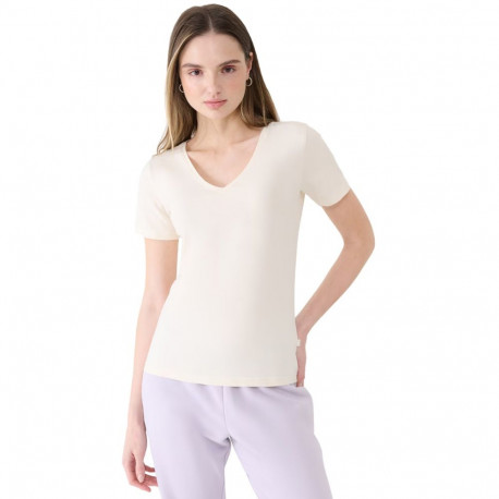 4F naiste särk F1990 4FWSS25TTSHF1990 11S L, murdunud valge