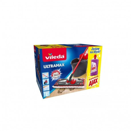 Vileda Ultramax Box mop + Ajax