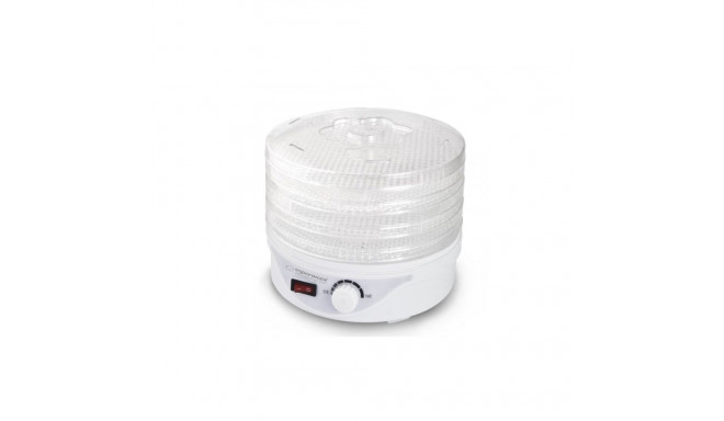 Esperanza EKD003 toidukuivati läbipaistev, valge 250 W