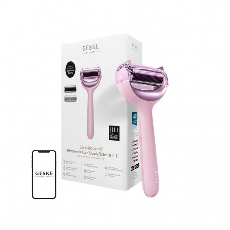 Micro Needle Face&Body Roller 8in1 Geske with APP (starlight)