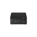 MSI CUBI NUC AI 1UMG-018BEU PC/workstation barebone Mini PC Black 155H Intel SoC