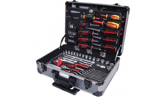 KS Tools 1/4 +1/2 universaalne tööriistakomplekt 130-osaline 911.0630