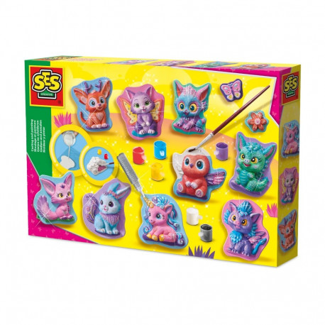 SES Casting and painting set "Cute fantasy figures"