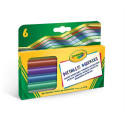 CRAYOLA Metallikvärvi markerid, 6 tk