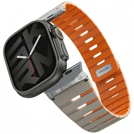 Strap Skinarma Gemini for Apple Watch 49/46/45/44 mm gray