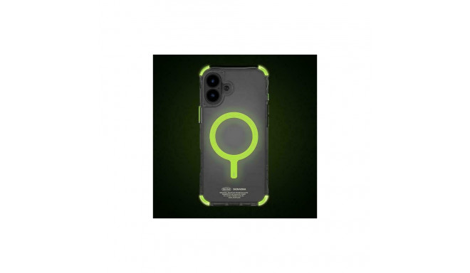 Skinarma Saido iPhone 16 6.1" magnetiline laadimise roheline (niteglow) ümbris