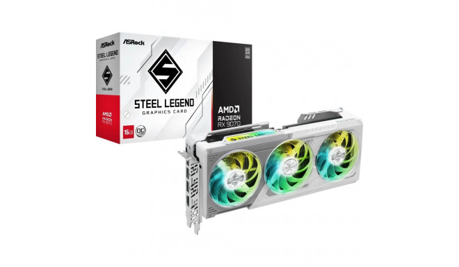 ASRock Radeon RX 9070 Steel Legend 16GB OC