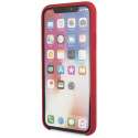 Guess GUHCPXLSGLRE iPhone X/Xs punane kõva silikoonümbris