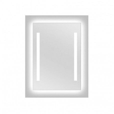 MIRROR VENTO TORINO HANG W LIGHT 60X80CM