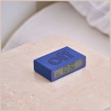 Lexon Flip Mini Dual-Sided Alarm Clock dark blue