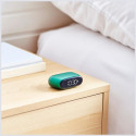 Lexon Minut Mini Alarm Clock dark green LR154DG1