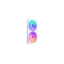 NZXT F240 RGB CORE fan, 2 * 120 mm, white