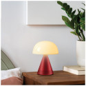 Lexon Mina Audio L LED-lamp Bluetooth-kõlariga tumepunane LH76DR