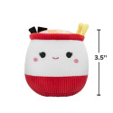 SQUISHMALLOWS Kaheosaline Piiksuv Pehme Koeramänguasi, 9 cm
